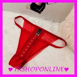 💗👙Victoria's Secret Velvet Trim Brazilian panty👙💗 NWT